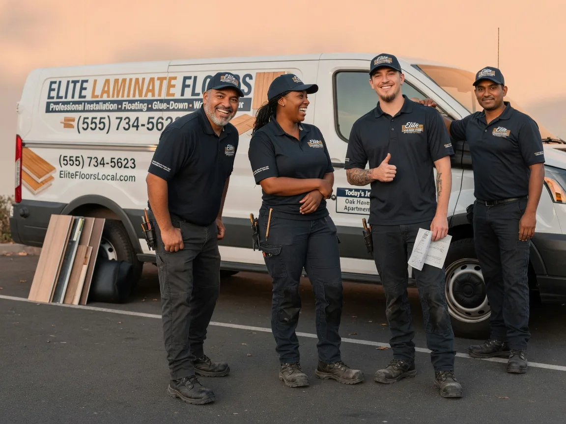 Laminate flooring installation company in Francisco, IN